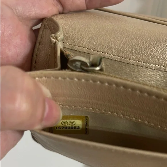 Chanel Pink Camellia Embossed Leather Wallet - Picture 7 of 8